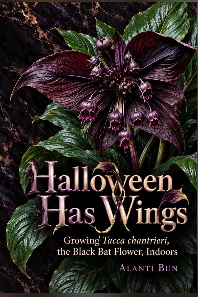 Halloween Has Wings: Growing Tacca chantrieri, the Black Bat Flower, Indoors cover
