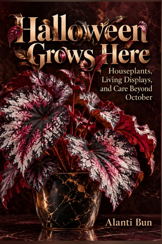 Halloween Grows Here: Houseplants, Living Displays, and Care Beyond October cover