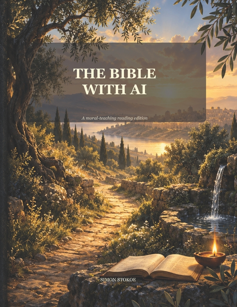 The bible with AI cover