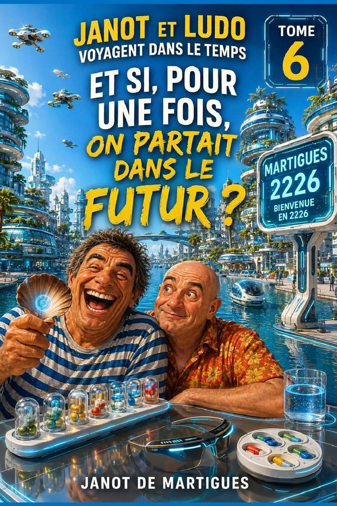 Janot et Ludo voyagent dans le Temps - Tome 6: Et si, pour une fois, on partait dans le futur ? cover