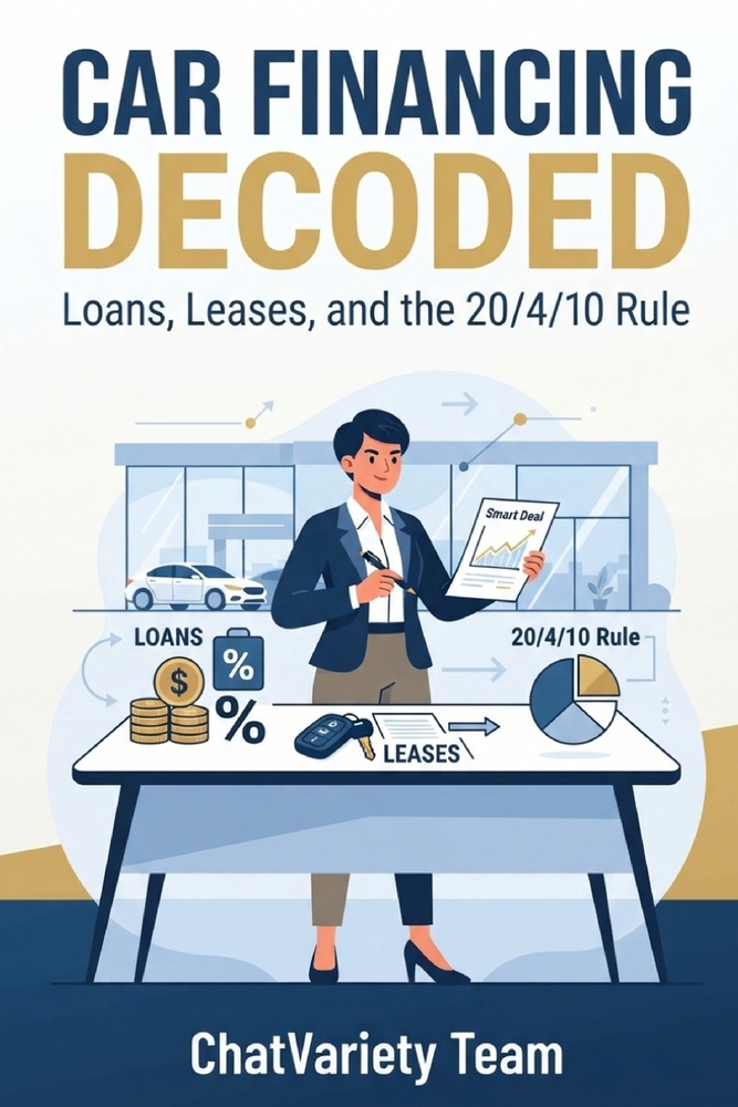 Car Financing Decoded: Loans, Leases, and the 20/4/10 Rule cover