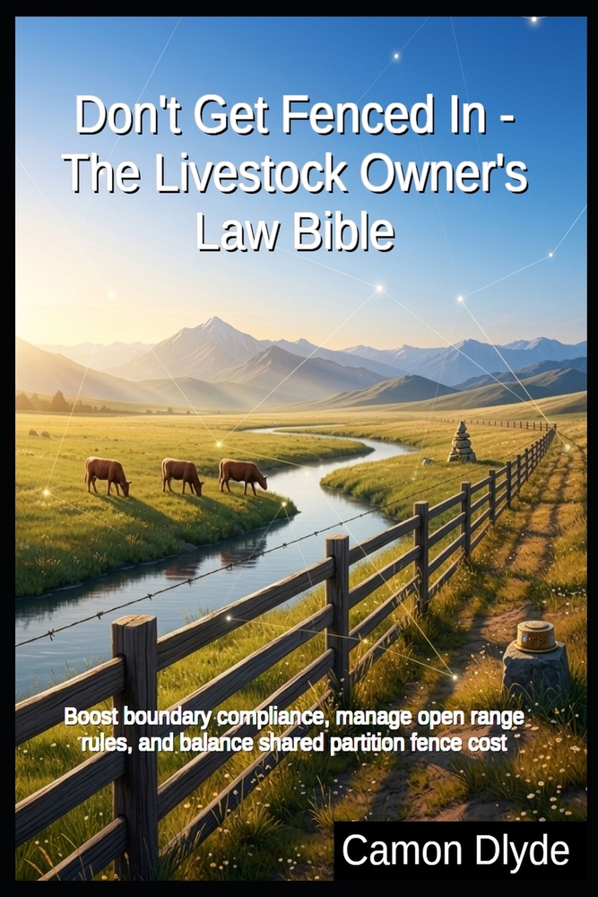 Don't Get Fenced In - The Livestock Owner's Law Bible: Boost boundary compliance, manage open range rules, and balance shared partition fence cost cover
