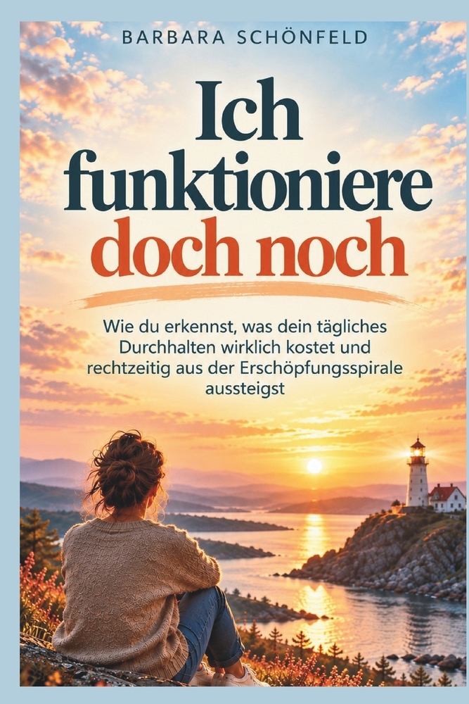 Ich funktioniere doch noch: Wie du erkennst, was dein tägliches Durchhalten wirklich kostet und rechtzeitig aus der Erschöpfungsspirale aussteigst cover