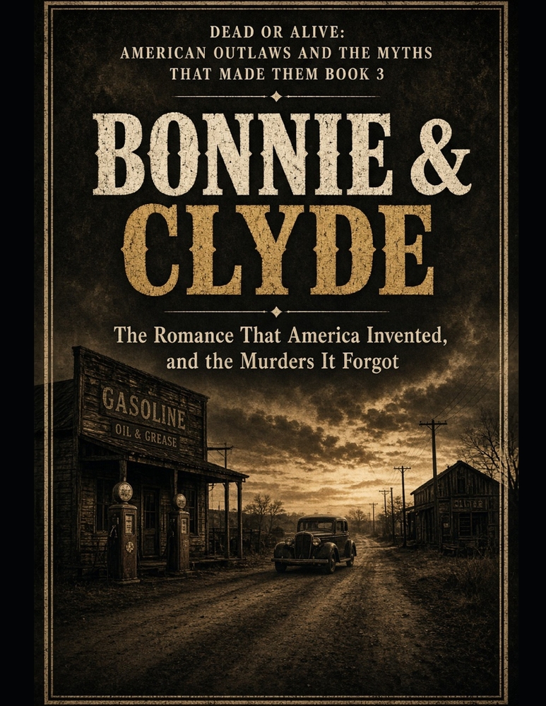 Bonnie & Clyde: The Romance That America Invented, and the Murders It Forgot Series Name: Dead or Alive: American Outlaws and the Myths That Made Them cover
