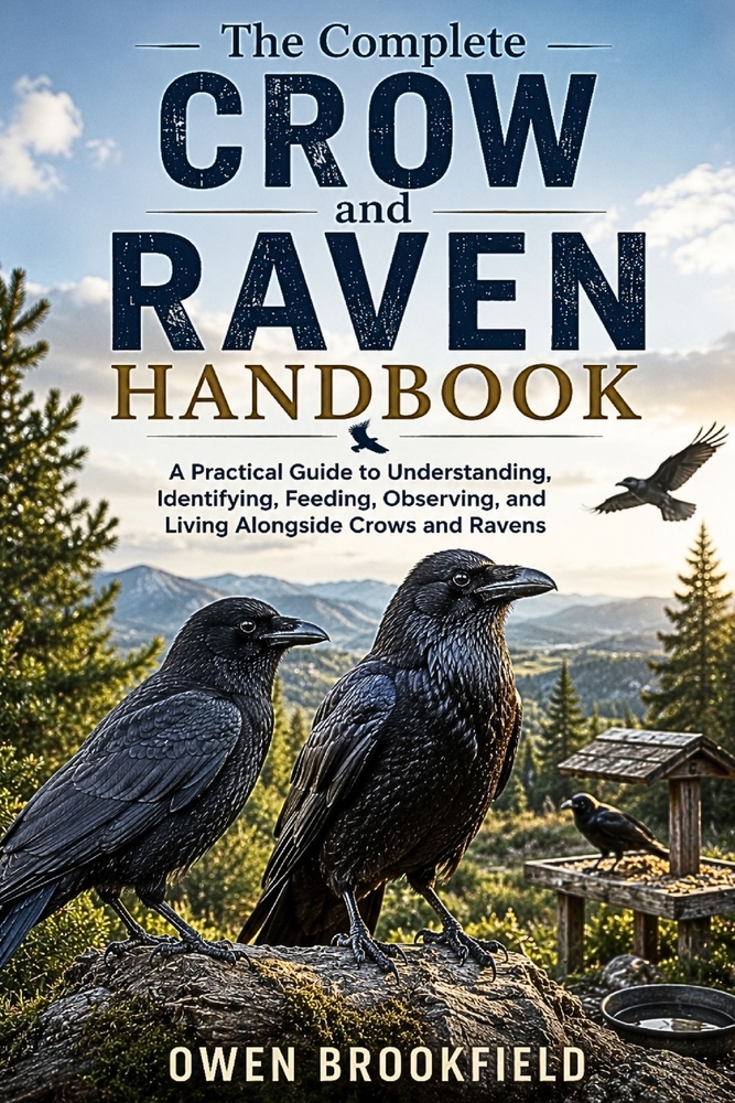 The Complete Crow and Raven Handbook: A Practical Guide to Understanding, Identifying, Feeding, Observing, and Living Alongside Crows and Ravens cover
