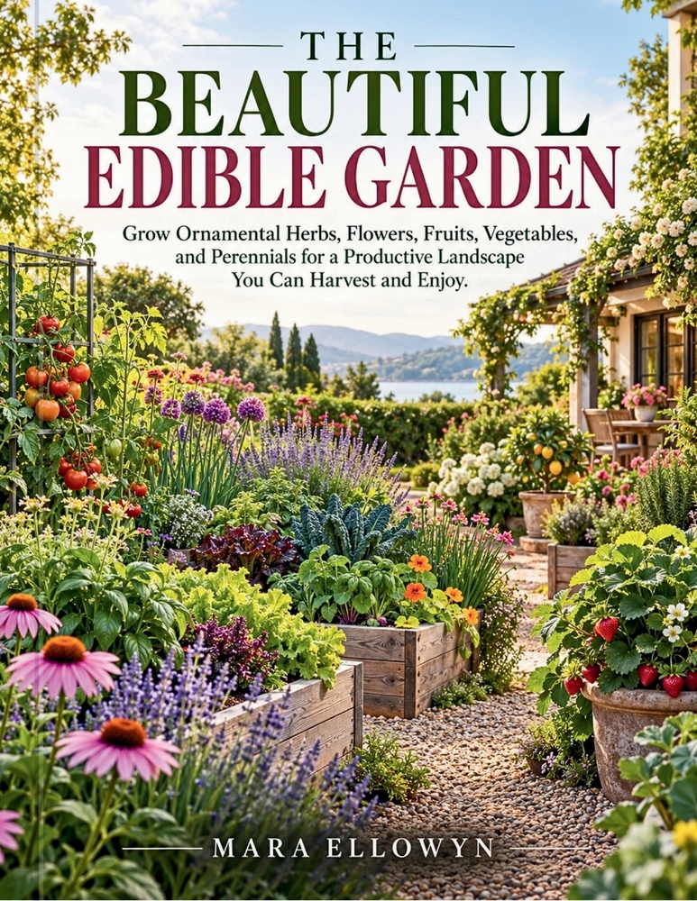 The Beautiful Edible Garden: Grow Ornamental Herbs, Flowers, Fruits, Vegetables, and Perennials for a Productive Landscape You Can Harvest and Enjoy cover