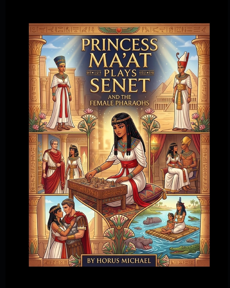 Princess Ma'at Plays Senet: And the Female Pharaohs cover
