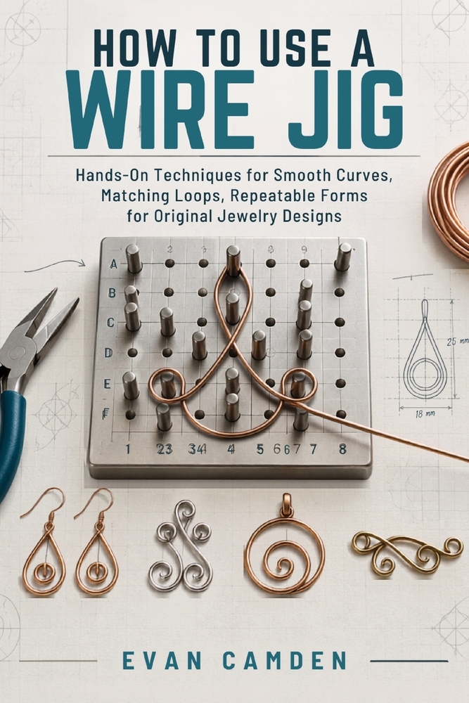 How to Use a Wire Jig: Hands-On Techniques for Smooth Curves, Matching Loops, Repeatable Forms for Original Jewelry Designs cover