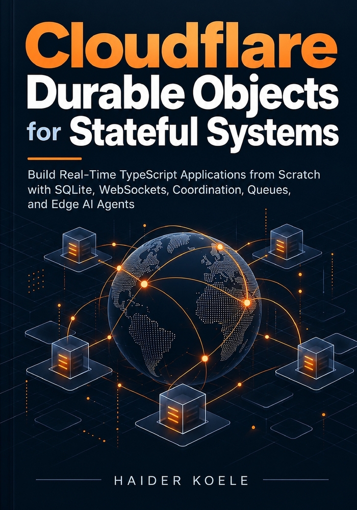 Cloudflare Durable Objects for Stateful Systems: Build Real-Time TypeScript Applications from Scratch with SQLite, WebSockets, Coordination, Queues, a cover
