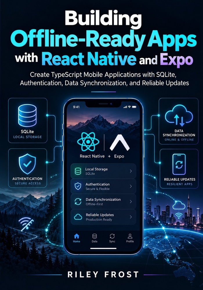 Building Offline-Ready Apps with React Native and Expo: Create TypeScript Mobile Applications with SQLite, Authentication, Data Synchronization, and R cover