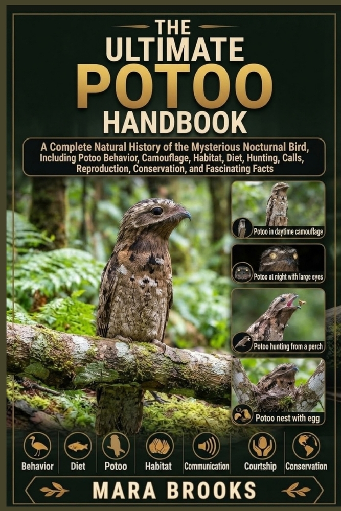 The Ultimate Potoo Handbook: A Complete Natural History of the Mysterious Nocturnal Bird, Including Potoo Behavior, Camouflage, Habitat, Diet, Hunting cover
