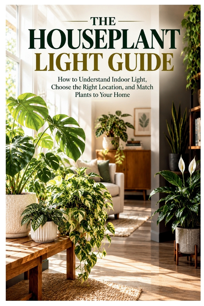 The Houseplant Light Guide: How to Understand Indoor Light, Choose the Right Location, and Match Plants to Your Home cover