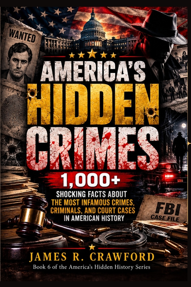 America's Hidden Crimes: 1,000+ Shocking Facts About the Most Infamous Crimes, Criminals, and Court Cases in American History cover
