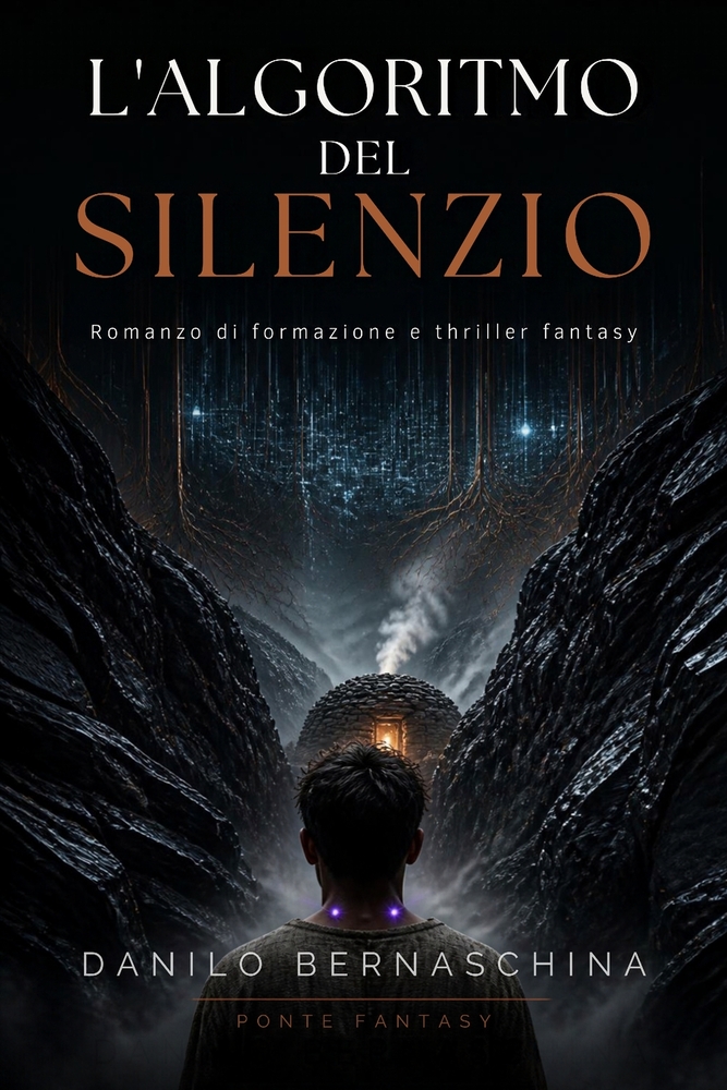 L'algoritmo del silenzio: Romanzo di formazione e thriller fantasy cover