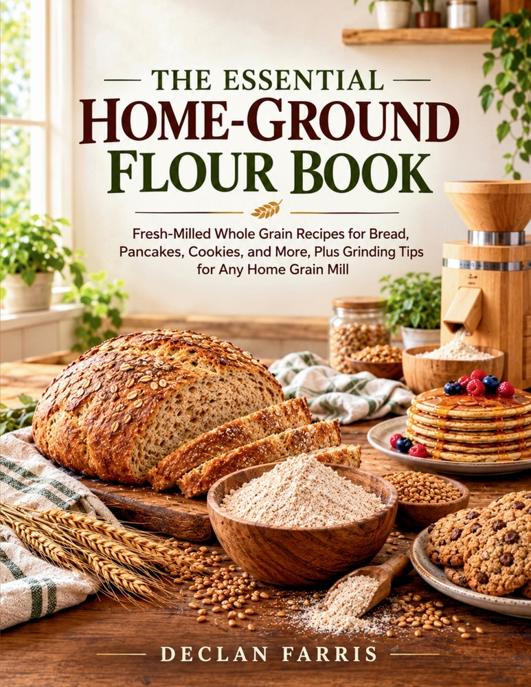 The Essential Home-Ground Flour Book: Fresh-Milled Whole Grain Recipes for Bread, Pancakes, Cookies, and More, Plus Grinding Tips for Any Home Grain M cover