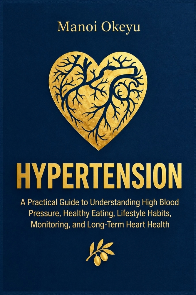 Hypertension: A Practical Guide to Understanding High Blood Pressure, Healthy Eating, Lifestyle Habits, Monitoring, and Long-Term Heart Health cover