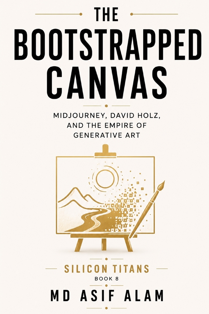 The Bootstrapped Canvas: Midjourney, David Holz, and the Empire of Generative Art cover