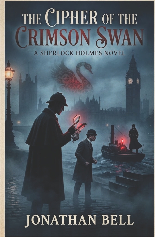 The Cipher of the Crimson Swan: A Sherlock Holmes Novel cover
