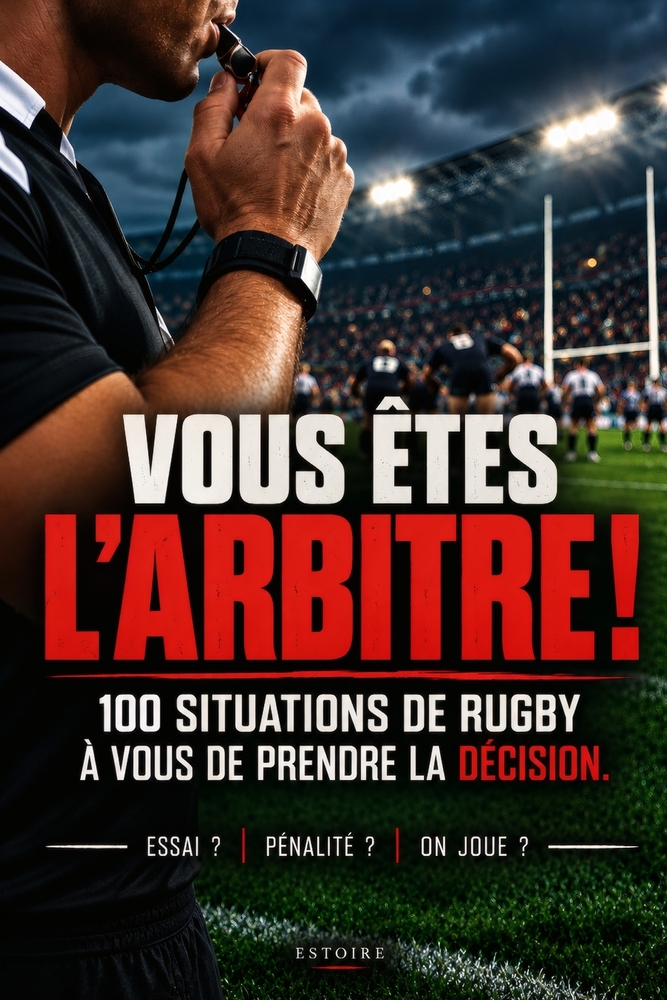 Vous Êtes l'Arbitre !: 100 situations de rugby. À vous de prendre la décision. cover