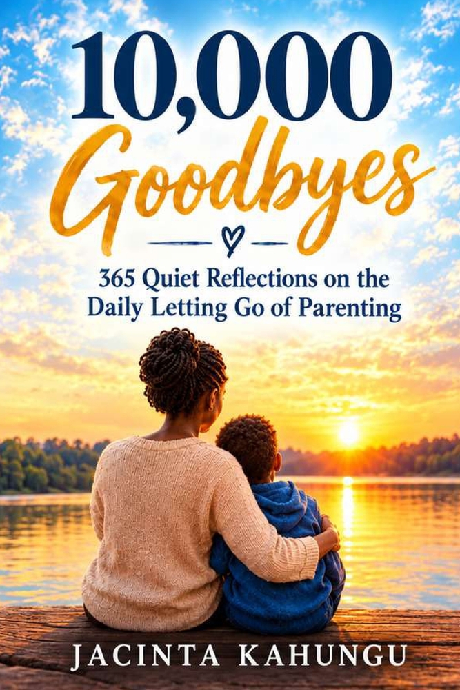 10,000 Goodbyes: 365 Quiet Reflections on the Daily Letting Go of Parenting cover