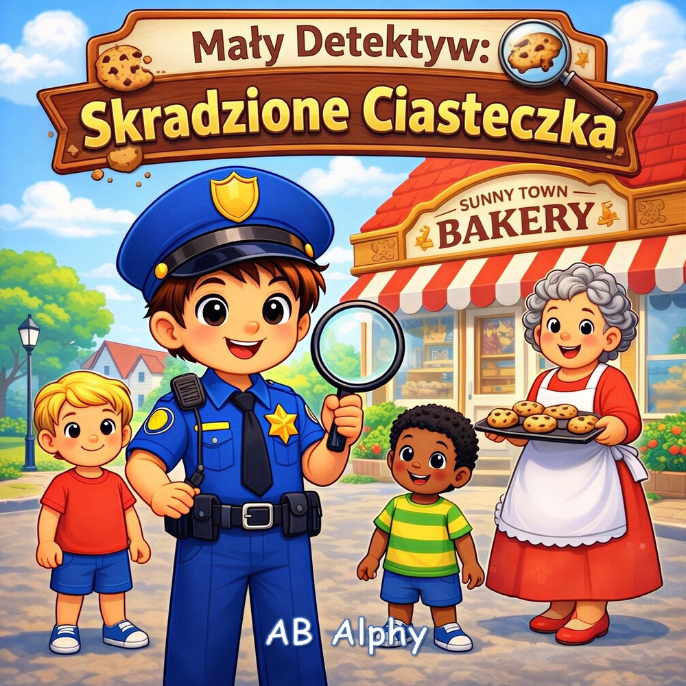 Maly Detektyw: Skradzione Ciasteczka: Tajemnicze zniknięcie ciasteczek i wielkie detektywistyczne śledztwo cover