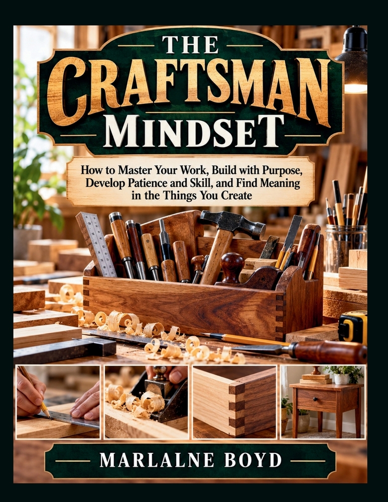 The Craftsman Mindset: How to Master Your Work, Build with Purpose, Develop Patience and Skill, and Find Meaning in the Things You Create cover