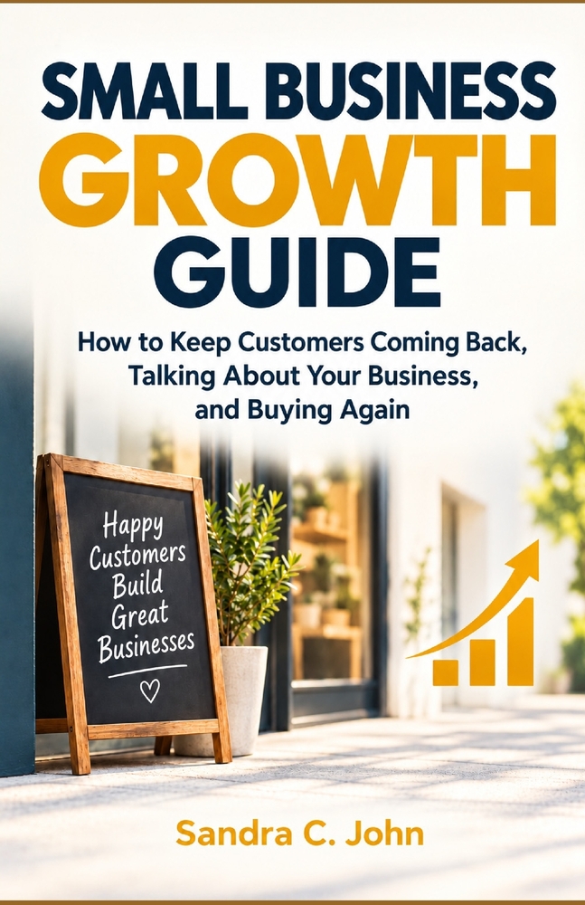 Small Business Growth Guide: How to Keep Customers Coming Back, Talking About Your Business, and Buying Again cover