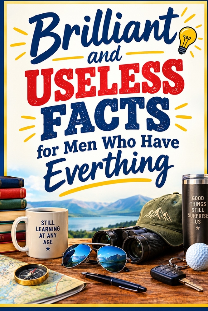 Brilliant and Useless Facts for Men Who Have Everything: 101 Ridiculous, True and Wildly Specific Facts He'll Never Stop Repeating cover