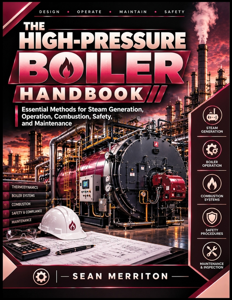 The High-Pressure Boiler Handbook: Essential Methods for Steam Generation, Operation, Combustion, Safety, and Maintenance cover