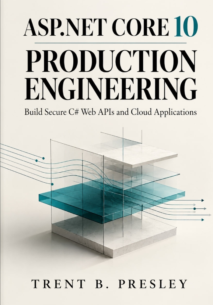 ASP.NET Core 10 Production Engineering: Build Secure C# Web APIs and Cloud Applications cover