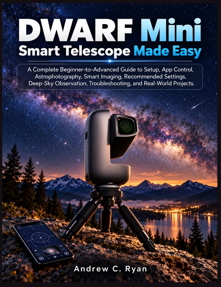 DWARF Mini Smart Telescope Made Easy: A Complete Beginner-to-Advanced Guide to Setup, App Control, Astrophotography, Smart Imaging, Recommended Settin cover
