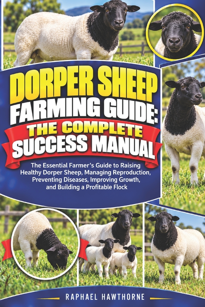 Dorper Sheep Farming Guide: THE COMPLETE SUCCESS MANUAL: The Essential Farmer's Guide to Raising Healthy Dorper Sheep, Managing Reproduction, Preventi cover