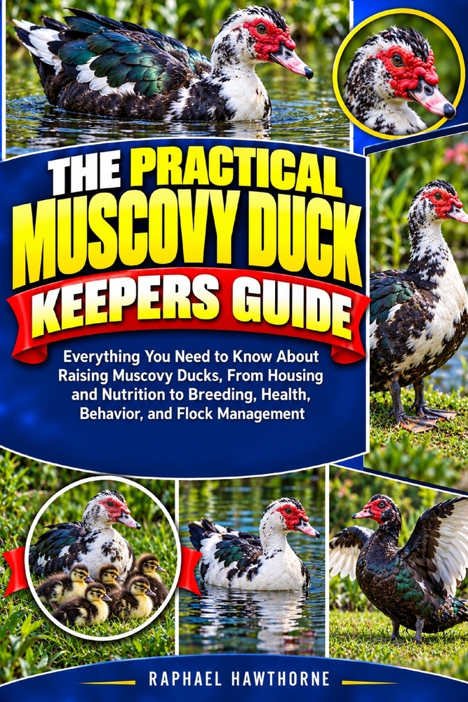 The Practical Muscovy Duck Keepers Guide: Everything You Need to Know About Raising Muscovy Ducks, From Housing and Nutrition to Breeding, Health, Beh cover