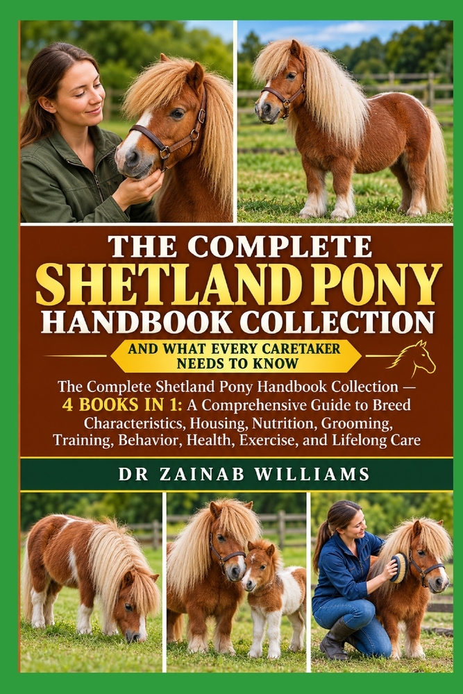The Complete Shetland Pony Handbook Collection: The Complete Shetland Pony Handbook Collection and What Every Caretaker Needs to Know cover