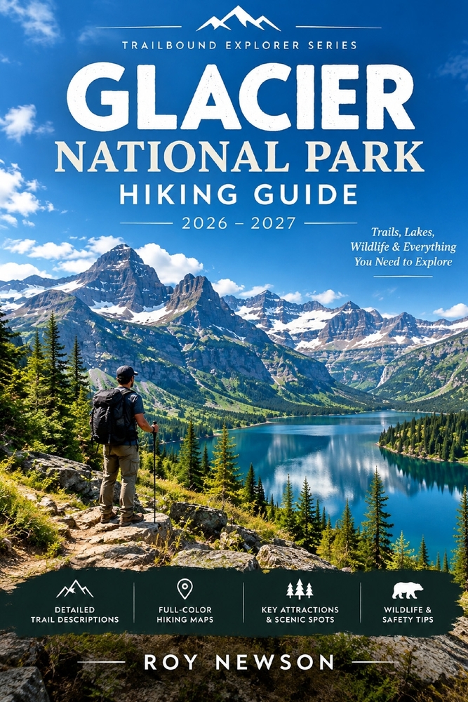 Glacier National Park Hiking Guide 2026-2027 cover