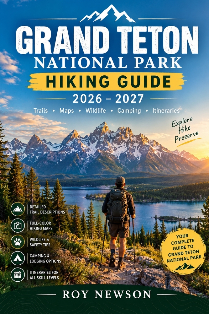 Grand Teton National Park Hiking Guide 2026 2027 cover