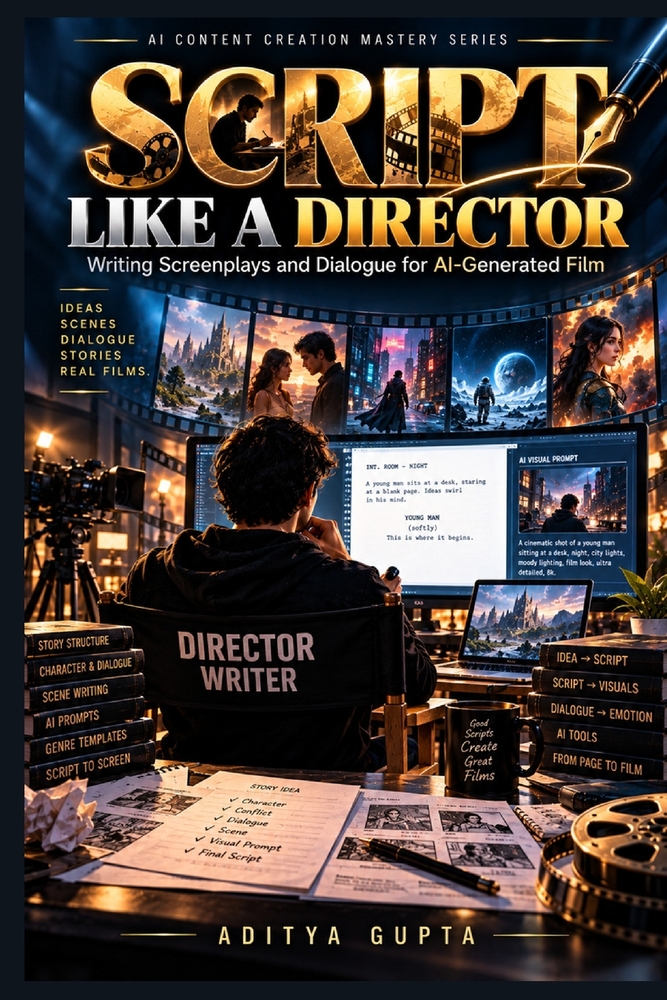 Script Like a Director: Writing Screenplays and Dialogue for AI-Generated Film cover