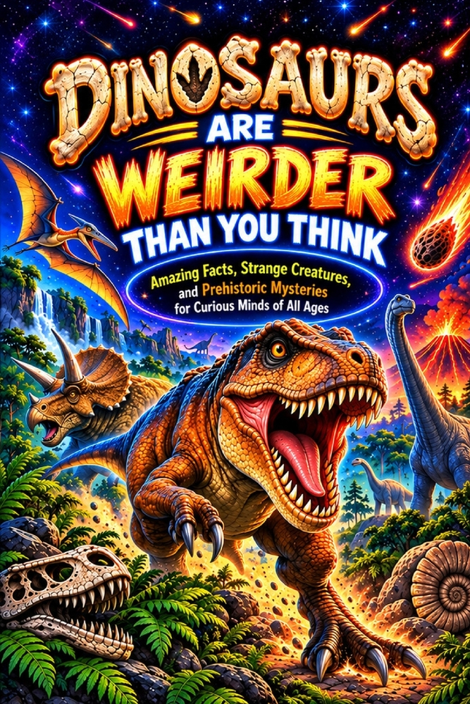 Dinosaurs Are Weirder Than You Think: Amazing Facts, Strange Creatures, Fossil Mysteries, and Prehistoric Discoveries for Curious Minds of All Ages cover