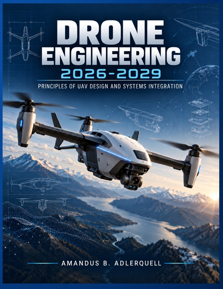 Drone Engineering 2026-2029: Principles of UAV Design and Systems Integration cover
