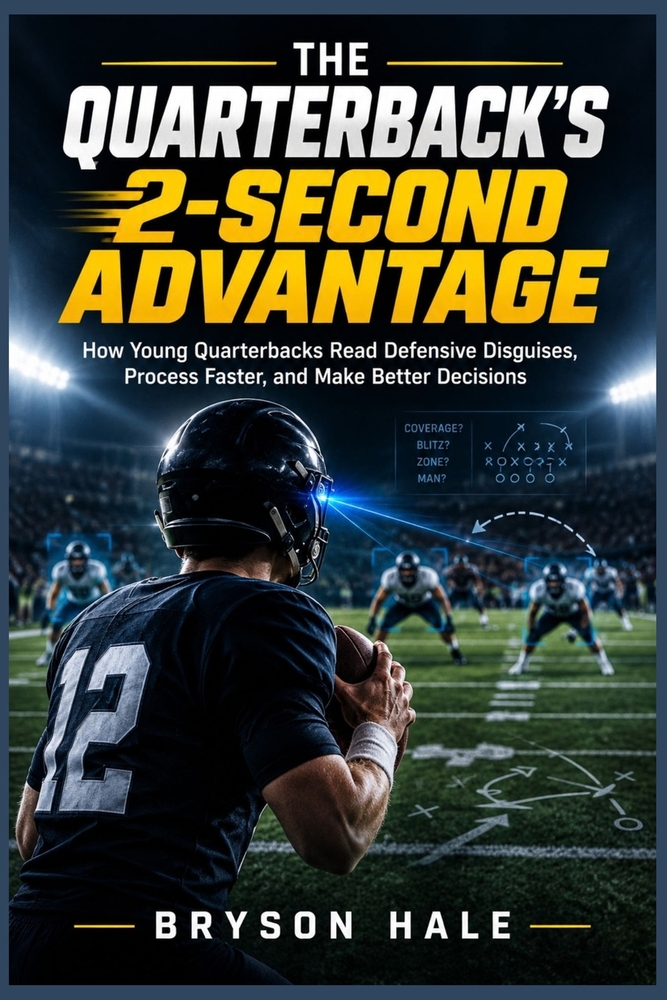 The Quaterback's 2-Second Advantage: How Young Quarterbacks Read Defensive Disguises, Process Faster, and Make Better Decisions cover