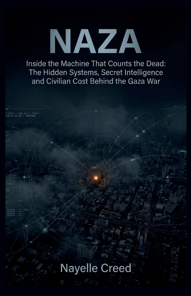 Naza: Inside the Machine That Counts the Dead: The Hidden Systems, Secret Intelligence and Civilian Cost Behind the Gaza War cover
