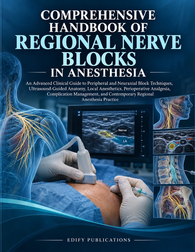 Comprehensive Handbook Of Regional Nerve Blocks In Anesthesia: An Advanced Clinical Guide to Peripheral and Neuraxial Block Techniques, Ultrasound-Gui cover