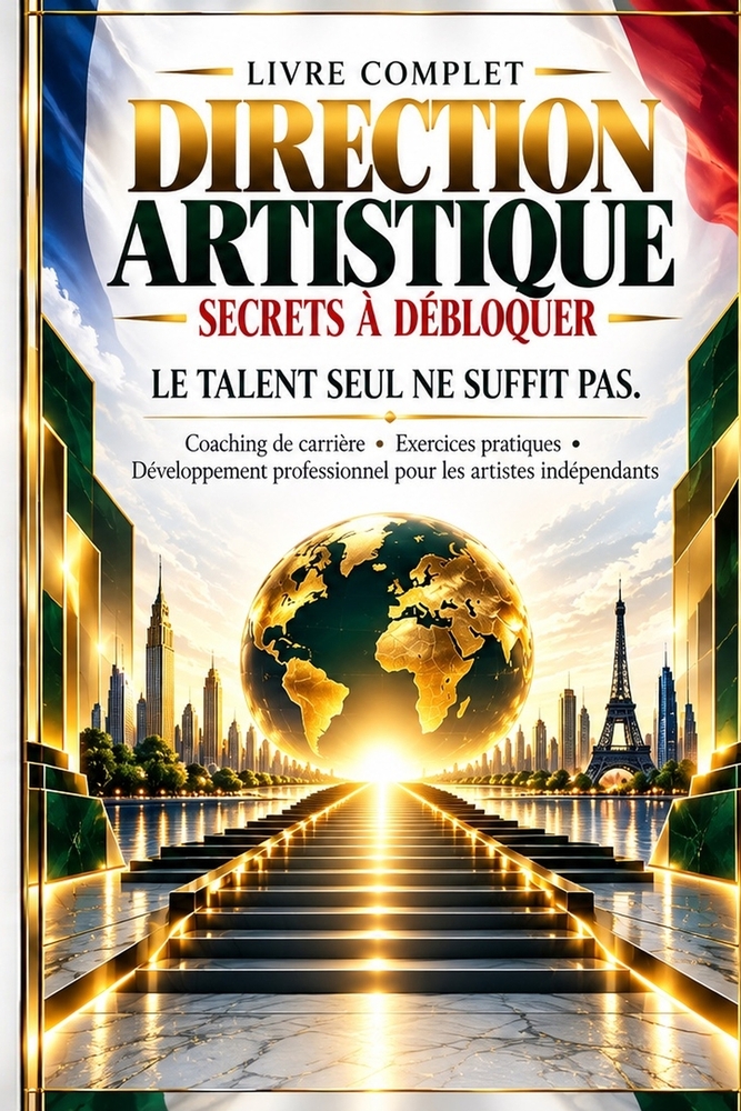 Direction Artistique: SECRETS À DÉBLOQUER: Le talent seul ne suffit pas: Rencontrez votre coach de carrière - Exercices pratiques - Développement prof cover
