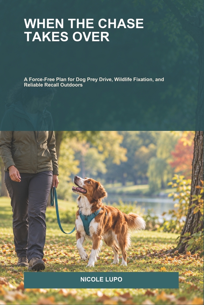 When the Chase Takes Over: A Force-Free Plan for Dog Prey Drive, Wildlife Fixation, and Reliable Recall Outdoors cover