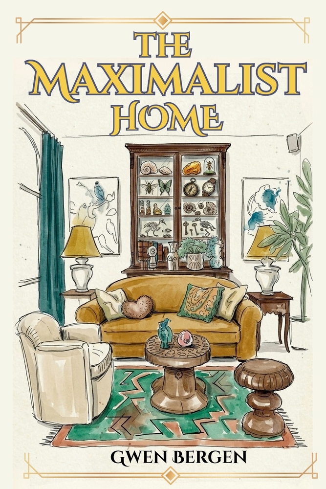 The Maximalist Home: A Guide to Maximalist Interior Design, Curated Collections, and Bizarre Bohemian Style cover