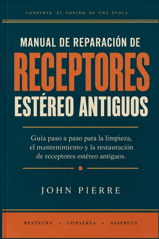 Manual de reparación de receptores estéreo antiguos cover