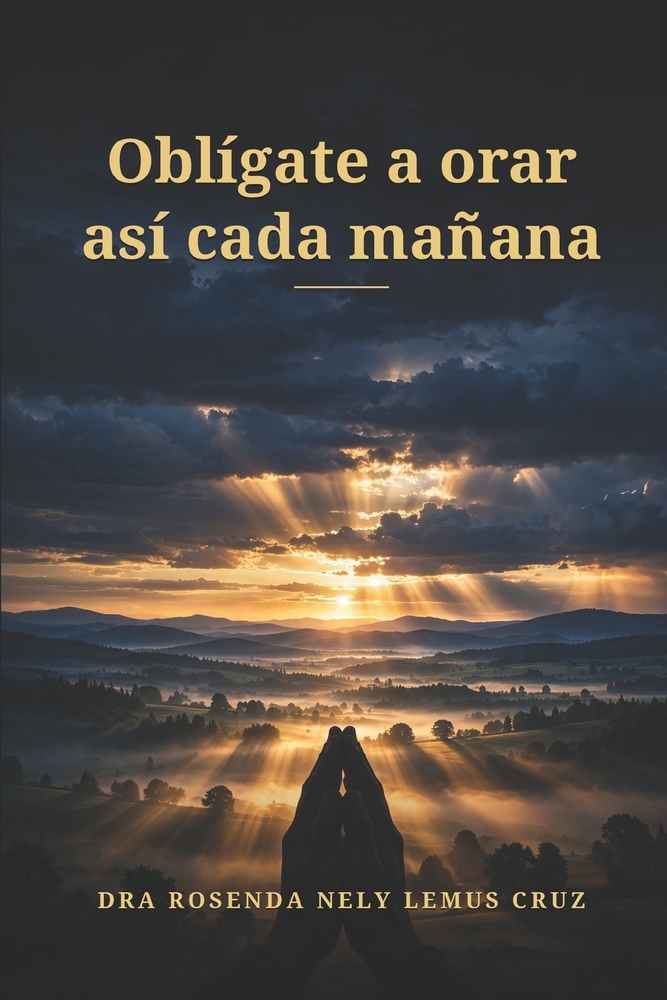 Oblígate a orar así cada mañana cover