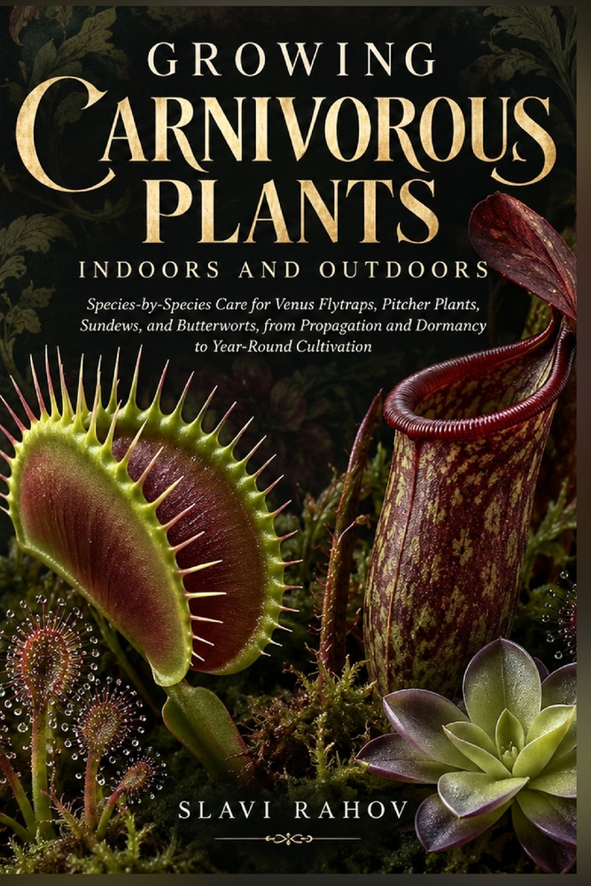 Growing Carnivorous Plants Indoors and Outdoors: Species-by-Species Care for Venus Flytraps, Pitcher Plants, Sundews, and Butterworts, from Propagatio cover