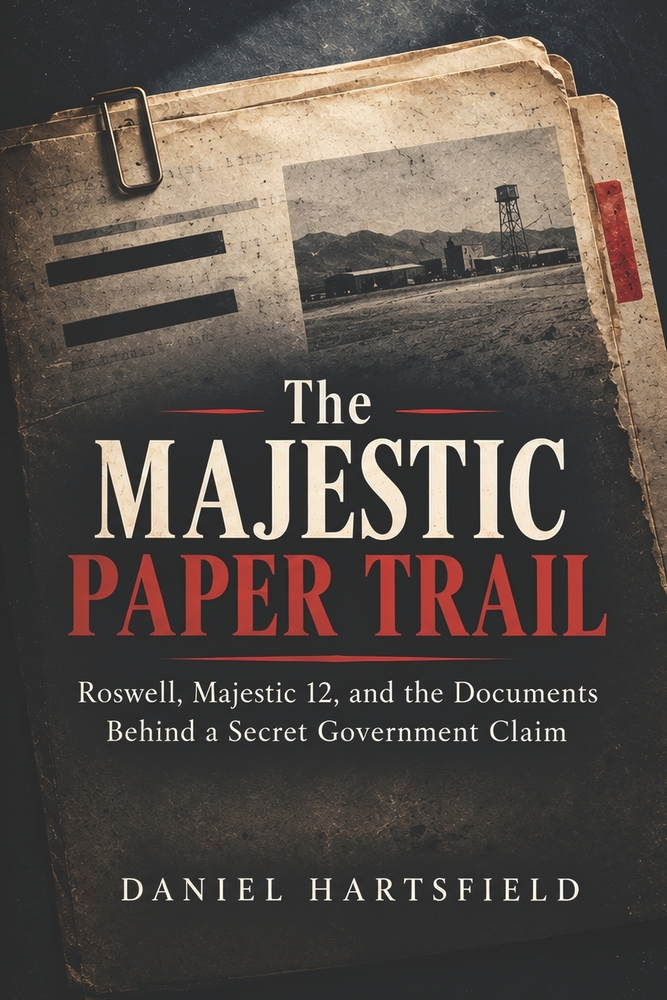 The Majestic Paper Trail: Roswell, Majestic 12, and the Documents Behind a Secret Government Claim cover