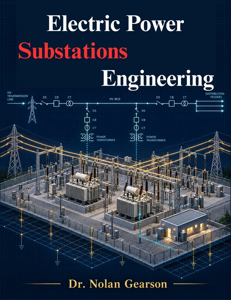 Electric Power Substations Engineering: Design, Protection, Grounding, and Automation of High-Voltage Transmission and Distribution Systems cover
